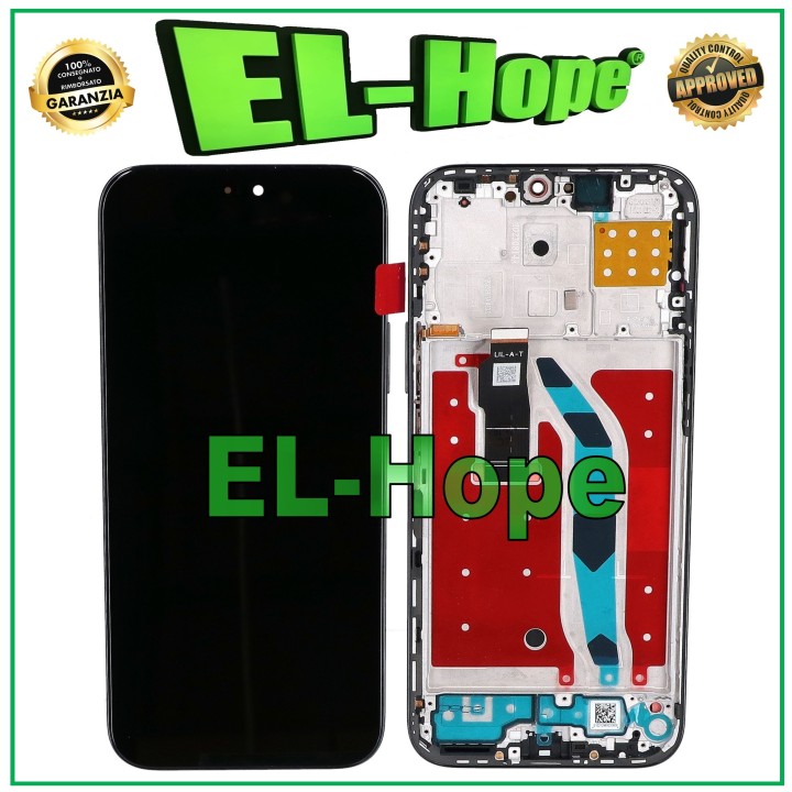 Écran OLED + cadre pour Honor 200 Lite LILY-N31C, e'cran tactile LCD noir