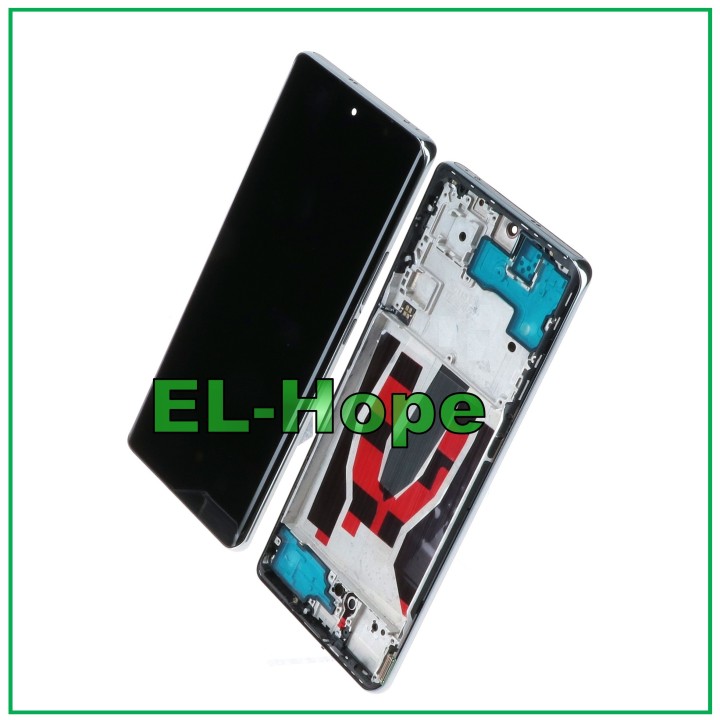 Écran LCD OLED + châssis pour Oppo Reno 10 CPH2531, e'cran tactile assemble'