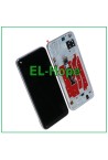 Écran LCD + châssis pour Huawei P40 Lite JNY-L21A LX1, e'cran tactile en verre argente'