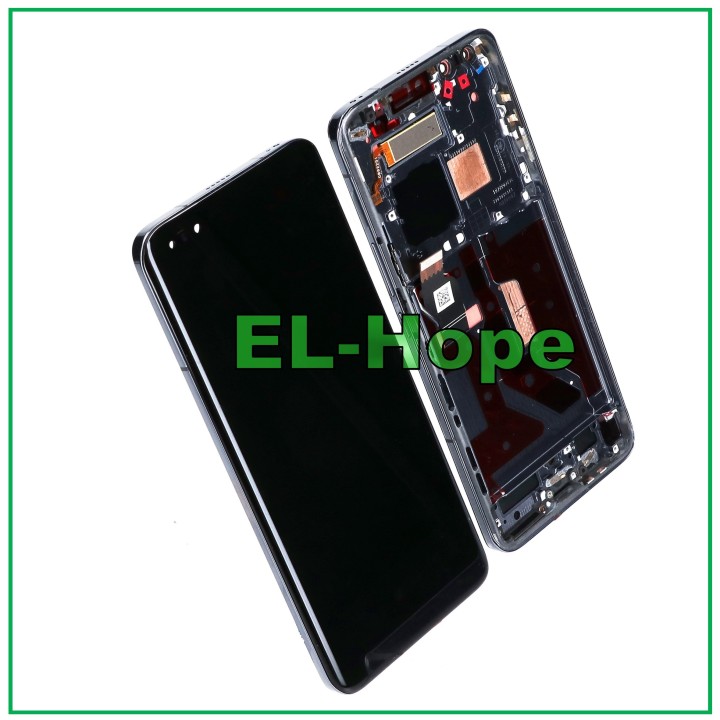 Écran LCD OLED + cadre pour Honor Magic 5 Pro PGT-AN10 N19, e'cran tactile noir