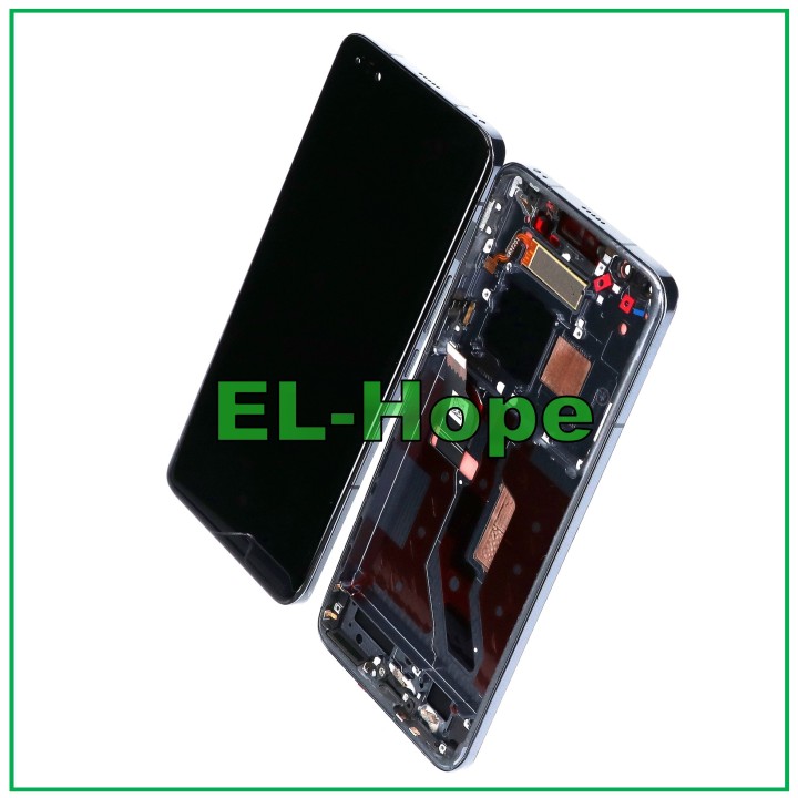 Écran LCD OLED + cadre pour Honor Magic 5 Pro PGT-AN10 N19, e'cran tactile noir
