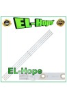 KIT 4 BARRES 8 LED POUR TV PHILIPS 43  LBM430M0801-BW-3 L/R LB43104 43PUS616212