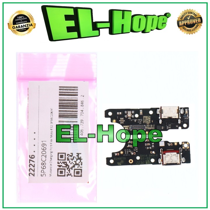 Connecteur de charge d origine pour station d accueil Motorola Moto E32 XT2227 XT-2227