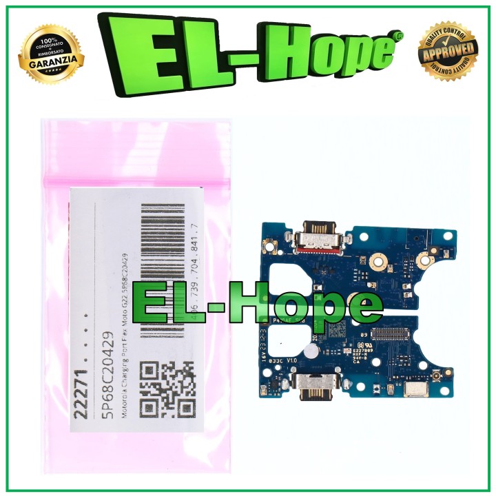 Connecteur de charge d origine pour station d accueil Motorola Moto G22 XT2231