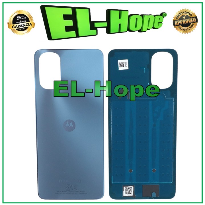 Coque de protection de batterie grise d origine pour Motorola Moto E32S XT2229