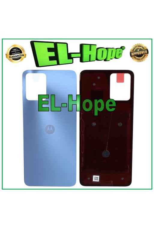 Coque de protection de batterie bleue d origine pour Motorola Moto G13 XT2331