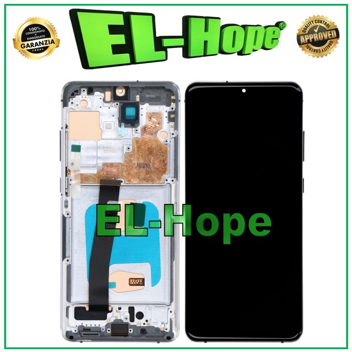 Écran TFT + e'cran tactile pour Samsung Galaxy S20 Ultra SM-G988 Blanc