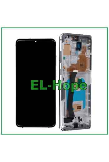 Écran TFT + e'cran tactile pour Samsung Galaxy S20 Ultra SM-G988 Blanc