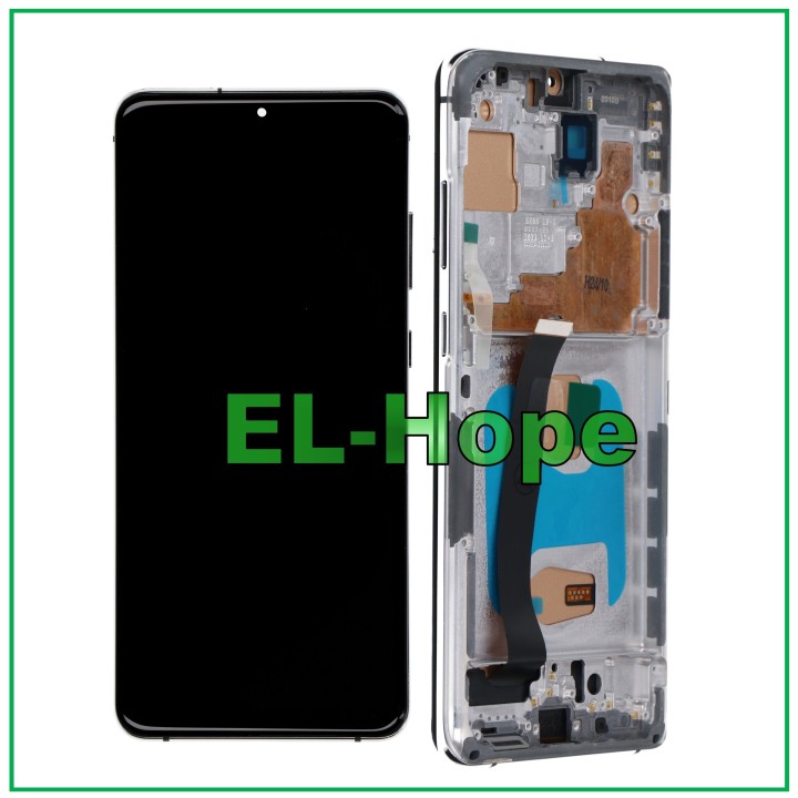 Écran TFT + e'cran tactile pour Samsung Galaxy S20 Ultra SM-G988 Blanc
