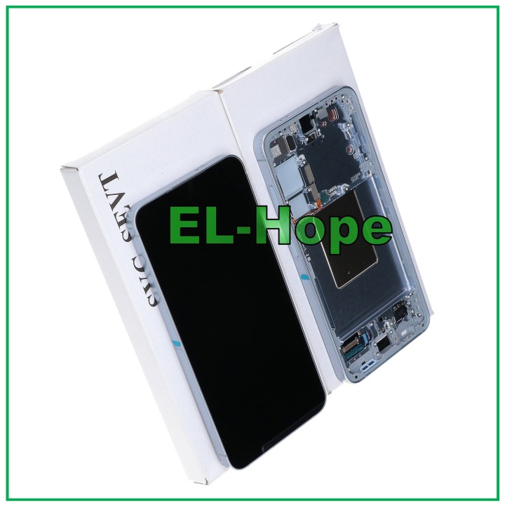 Écran tactile LCD d origine pour Samsung S24 5G SM-S921B bleu saphir GH82-33287F