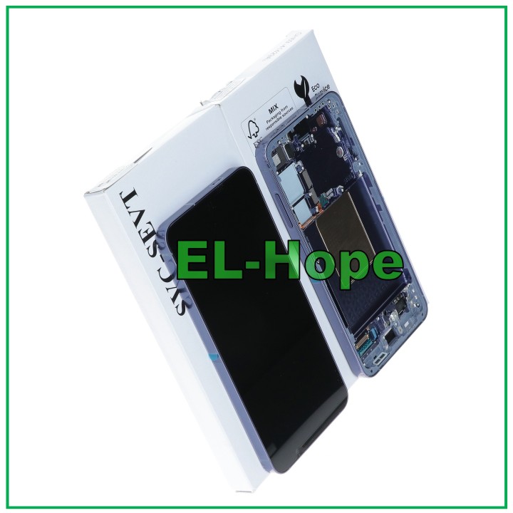 Écran tactile LCD d origine pour Samsung S24 5G SM-S921B, violet cobalt GH82-33287C