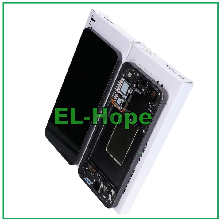 Écran LCD tactile a' cadre noir onyx d origine Samsung S24 Plus SM-S926 GH82-33410A