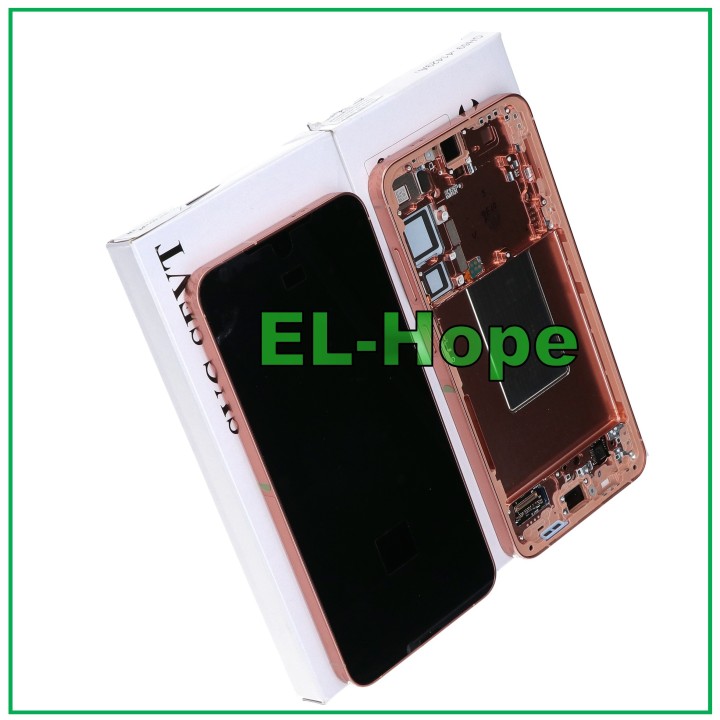 Écran LCD tactile d origine avec cadre pour Samsung S24 Plus SM-S926B orange GH82-33410G