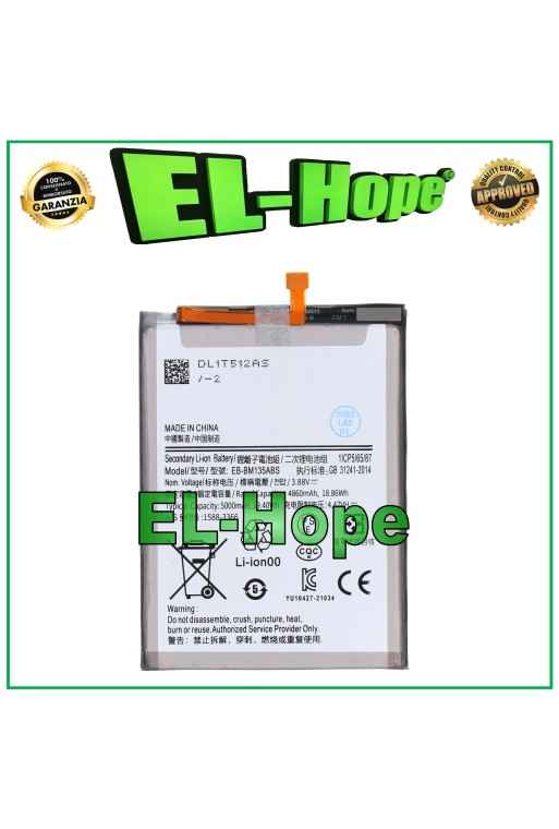 Batterie EB-BM135ABS pour Samsung Galaxy M13 4G SM-M135 5000 mAh, e'quivalente a' l originale