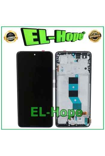 Cadre d e'cran LCD OLED pour Xiaomi Redmi Note 14 5G 24094RAD4G, e'cran tactile noir