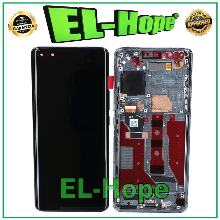 Écran OLED a' cadre pour Honor Magic 4 Pro LGE-NX9, e'cran tactile LCD en verre noir