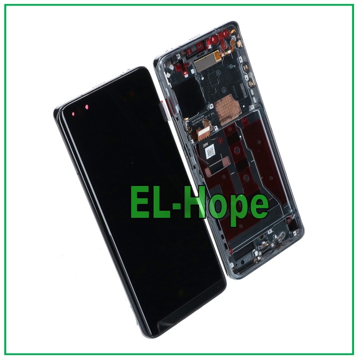 Écran OLED a' cadre pour Honor Magic 4 Pro LGE-NX9, e'cran tactile LCD en verre noir