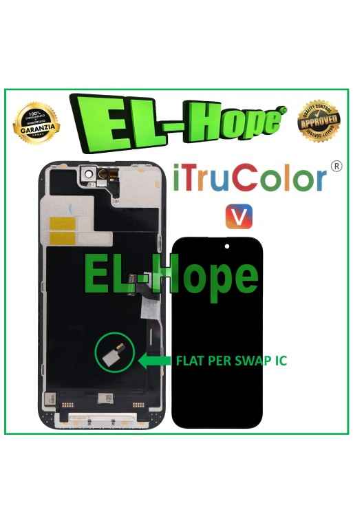 Écran LCD tactile iTruColor INCELL pour iPhone 14 Pro, noir