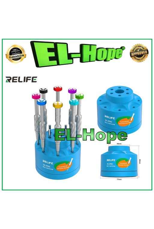 RELIFE RL-078A SUPPORT ROTATIF MAGNÉTIQUE POUR OUTIL TOURNEVIS 14 TROUS