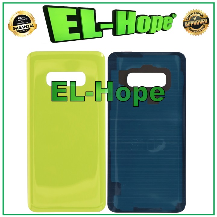COUVERCLE DE BATTERIE POUR SAMSUNG GALAXY S10E SM-G970F COQUE ARRIÈRE JAUNE