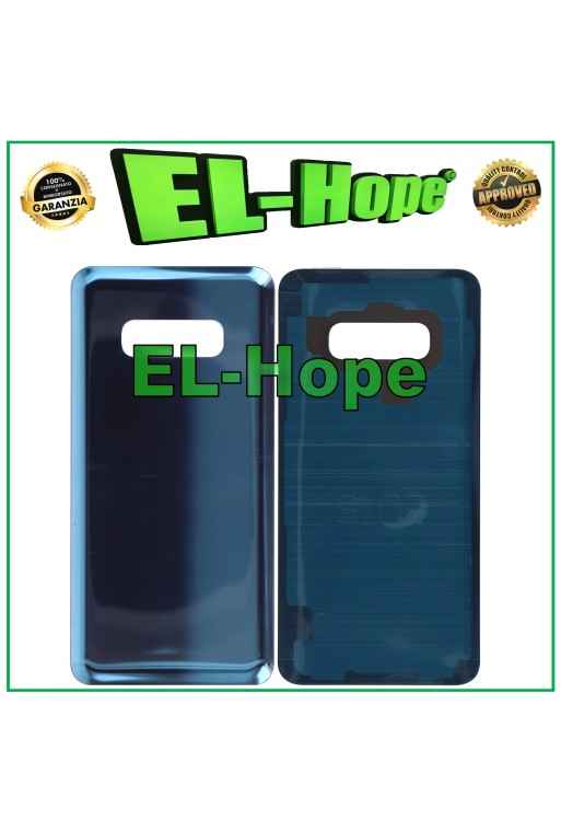 COUVERCLE DE BATTERIE POUR SAMSUNG GALAXY S10E SM-G970F ARRIÈRE BOÎTE BLEU