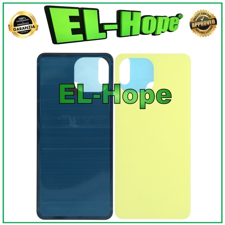 Coque arrie're de batterie jaune pour Xiaomi Mi 11 Lite