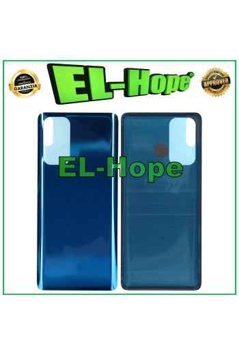 Cache batterie pour Oppo Reno 5 Pro, coque arrie're bleue