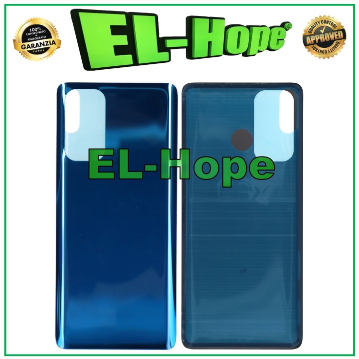 Cache batterie pour Oppo Reno 5 Pro, coque arrie're bleue