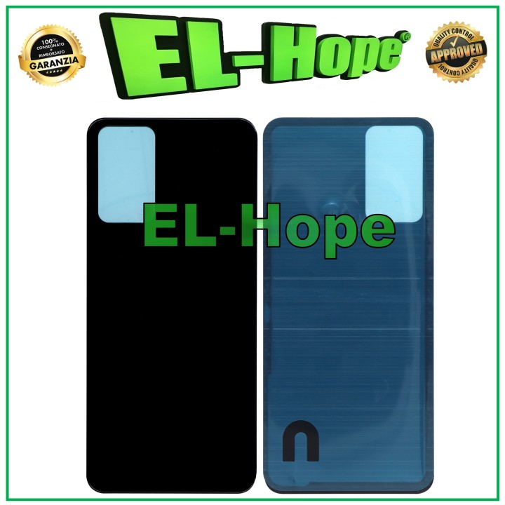 Cache batterie pour Oppo Reno 6, coque arrie're noire