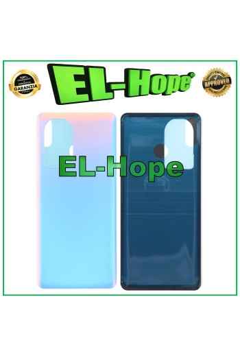Cache batterie pour Oppo Reno 10, coque arrie're bleue