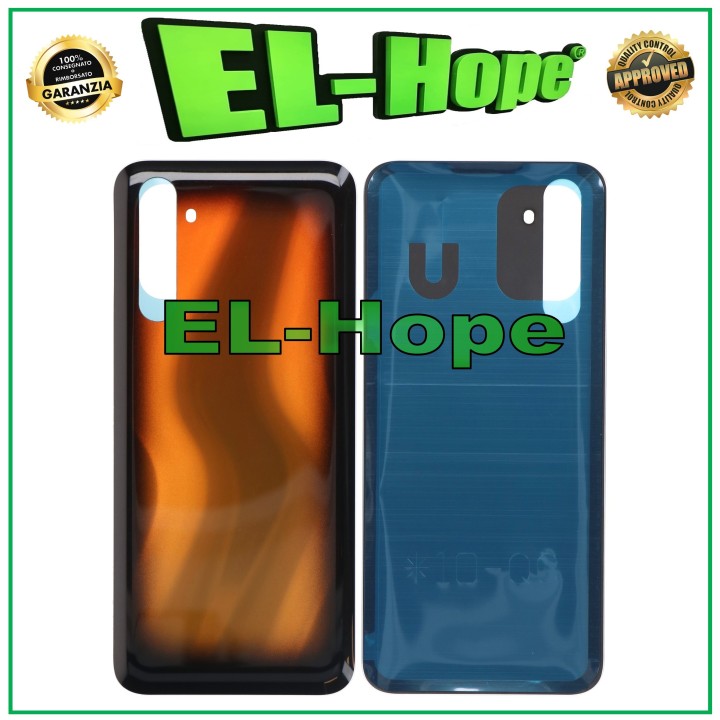 Cache batterie pour Oppo Realme 6 Pro, coque arrie're orange