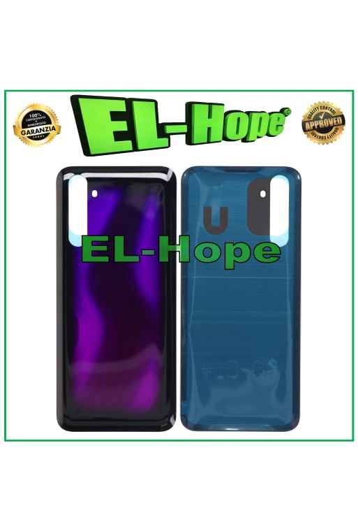 Cache batterie pour Oppo Realme 6 Pro, coque arrie're violette