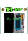 Écran LCD OLED pour Samsung Galaxy S10 SM-G973F, e'cran tactile en verre blanc
