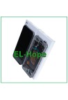 Écran LCD tactile noir avec cadre d origine pour Samsung S23 FE 5G SM-S711 (GH82-32854A)