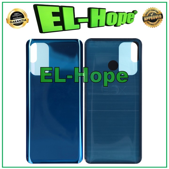 Cache batterie pour Oppo Reno 5 5G, coque arrie're bleue
