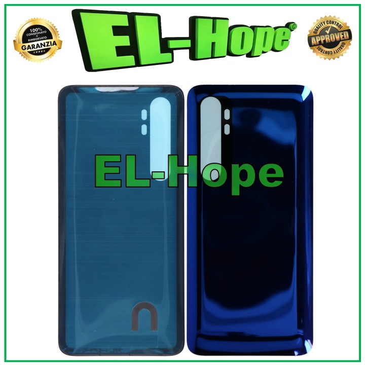 COUVERCLE DE BATTERIE POUR XIAOMI MI NOTE 10 LITE M2002F4LG ARRIÈRE BODY BLEU