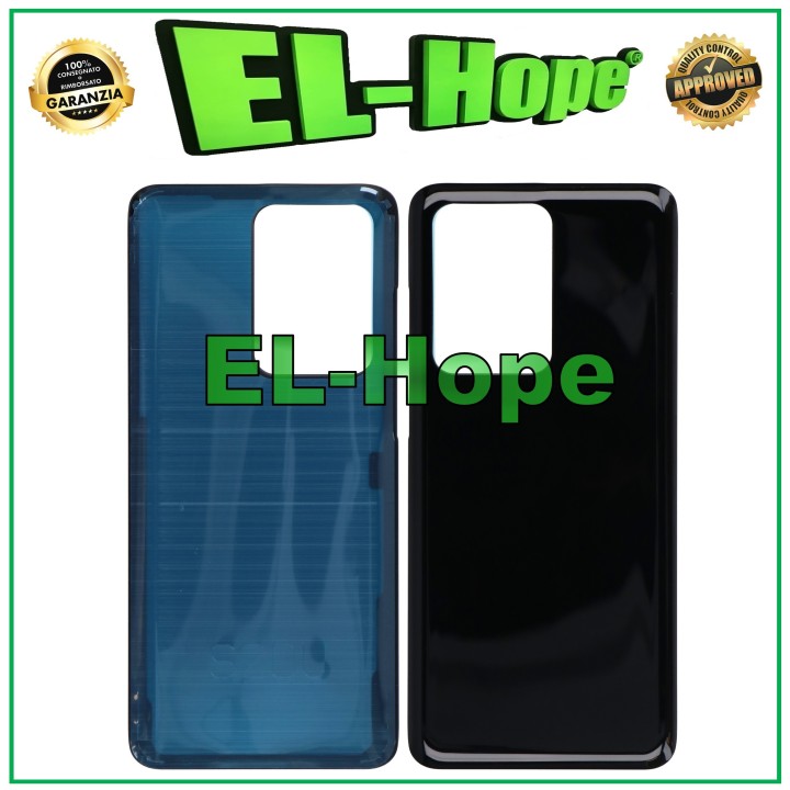 Cache batterie pour Samsung Galaxy S20 Ultra SM-G988 Vitre arrie're noire