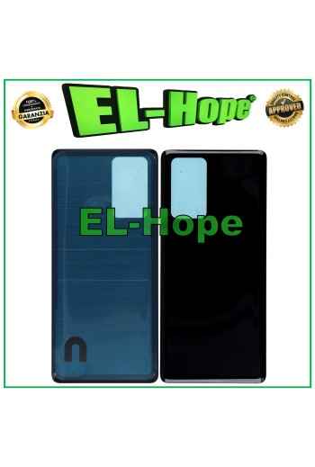Cache batterie pour Oppo Reno 6 Pro, coque arrie're noire