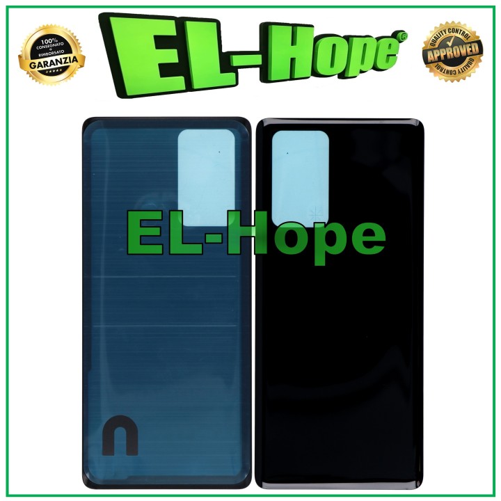 Cache batterie pour Oppo Reno 6 Pro, coque arrie're noire