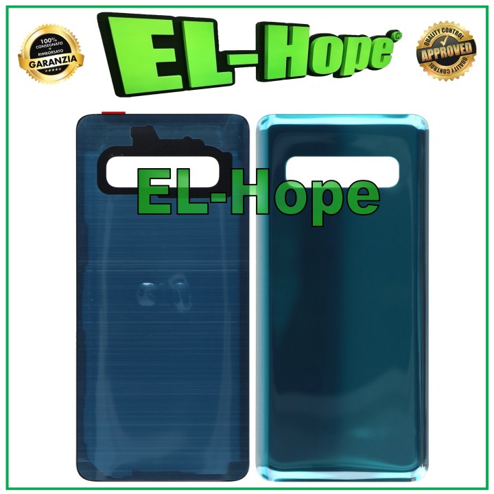 COUVERCLE DE BATTERIE POUR SAMSUNG GALAXY S10 SM-G973F COQUE ARRIÈRE VERTE