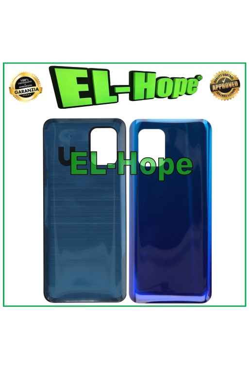 Coque arrie're pour Xiaomi Mi 10 Lite, coque arrie're bleue
