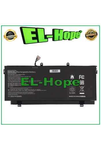 Batterie pour ordinateur portable HP SH03XL 5035 mAh 11,55 V 59 Wh, noire, e'quivalente a' l originale