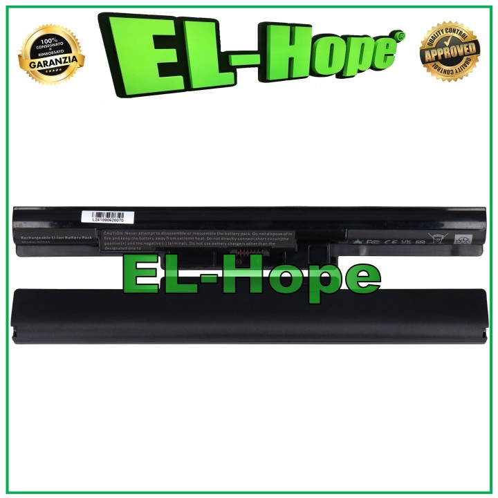 Batterie pour ordinateur portable Sony Vaio BPS35 2600 mAh 14,8 V 38 Wh, noire, e'quivalente a' l originale