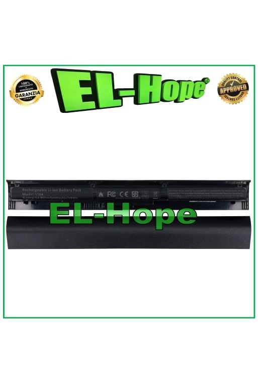 Batterie pour ordinateur portable HP VI04 2600 mAh 14,8 V/38 Wh, noire, e'quivalente a' l originale
