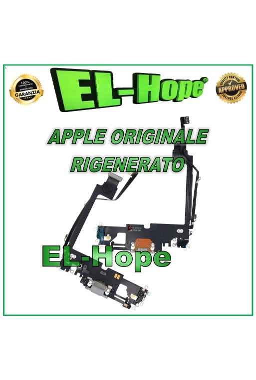 Connecteur de charge plat d origine pour Apple iPhone 12 Pro Max Blanc reconditionne'