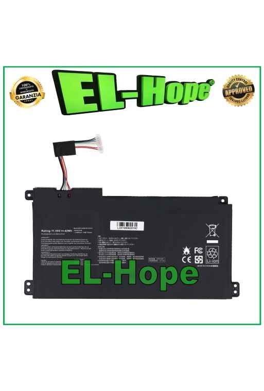 Batterie pour ordinateur portable ASUS B31N1912 3550 mAh 11,55 V 42 Wh, noire, e'quivalente a' l originale