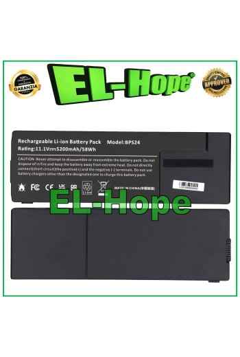 Batterie pour ordinateur portable Sony Vaio BPS24 (5 200 mAh, 11,1 V, 58 Wh) noire, e'quivalente a' l originale