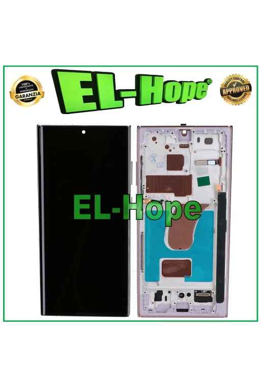 Écran tactile LCD TFT pour Samsung Galaxy S23 Ultra SM-S918 Lavande