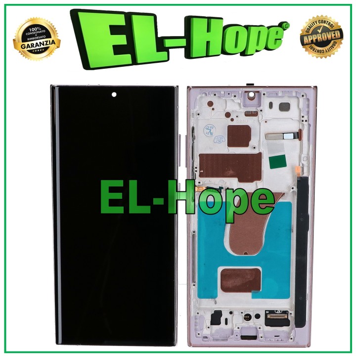 Écran tactile LCD TFT pour Samsung Galaxy S23 Ultra SM-S918 Lavande