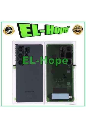 Cache batterie arrie're noir d origine pour Samsung Galaxy S25 Ultra SM-S938
